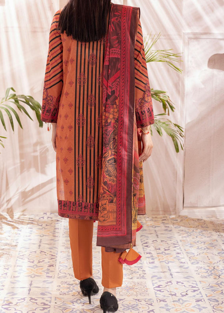 Malabis By Salitex Printed Lawn Suits Unstitched 3 Piece ST22M IP-00134UT - Summer Collection