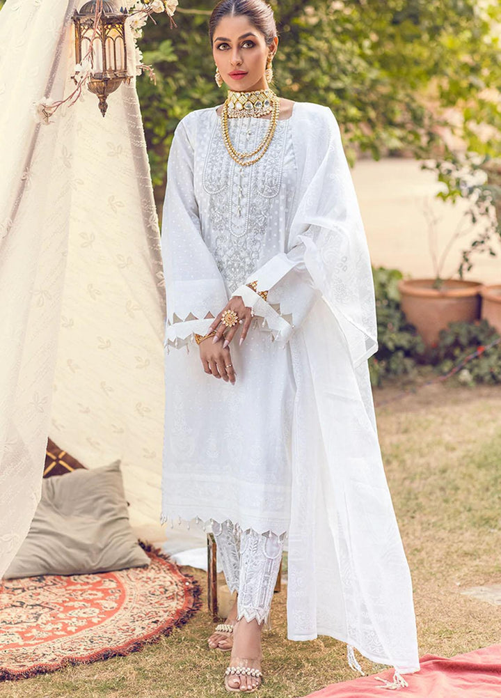 Salitex Embroidered Lawn Suits Unstitched 3 Piece ST22NEK R00004 - Summer Collection
