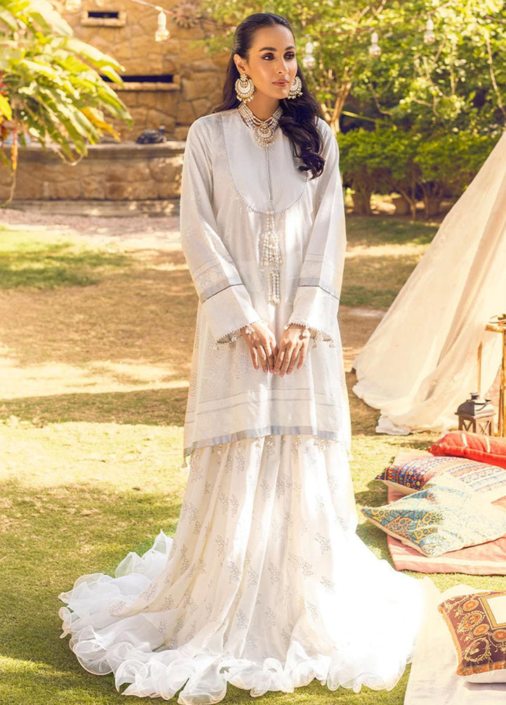 Salitex Embroidered Lawn Suits Unstitched 2 Piece ST22NEK R00010 - Summer Collection