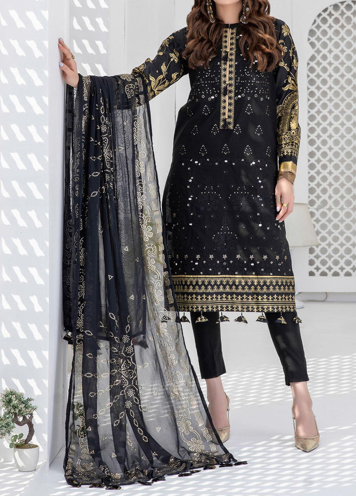 Oznur By Salitex Embroidered Lawn Suits Unstitched 3 Piece ST21O 00703 - Luxury Festive Collection
