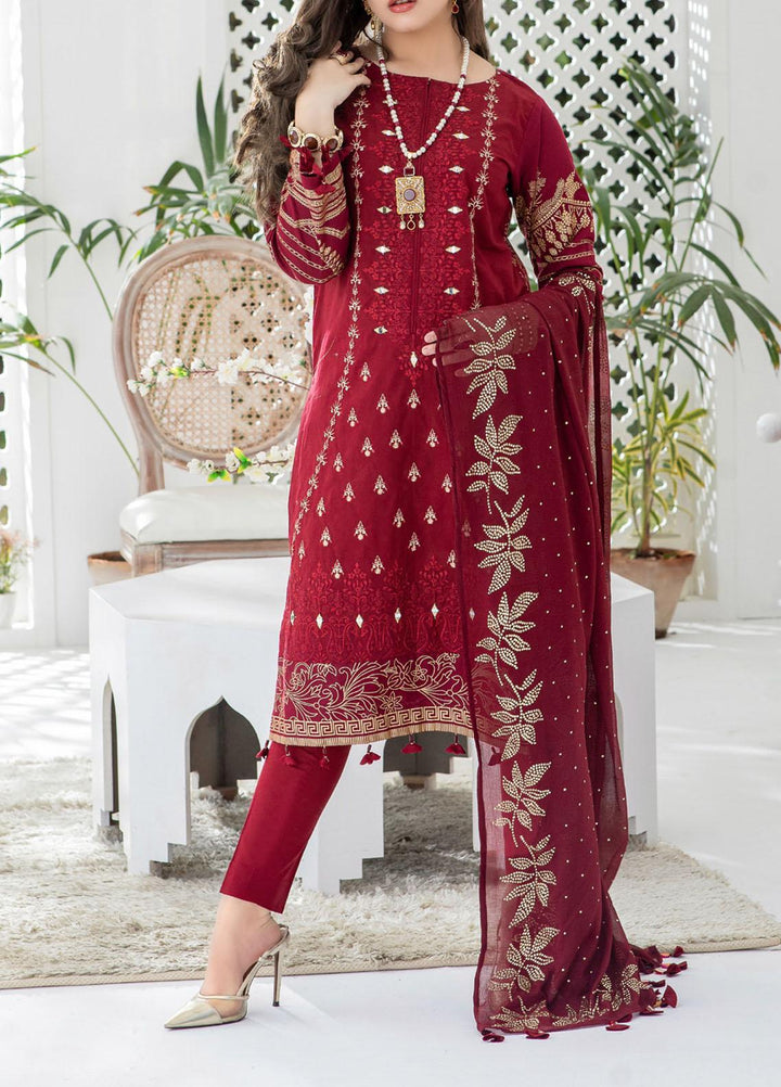 Oznur By Salitex Embroidered Lawn Suits Unstitched 3 Piece ST21O 00706 - Luxury Festive Collection