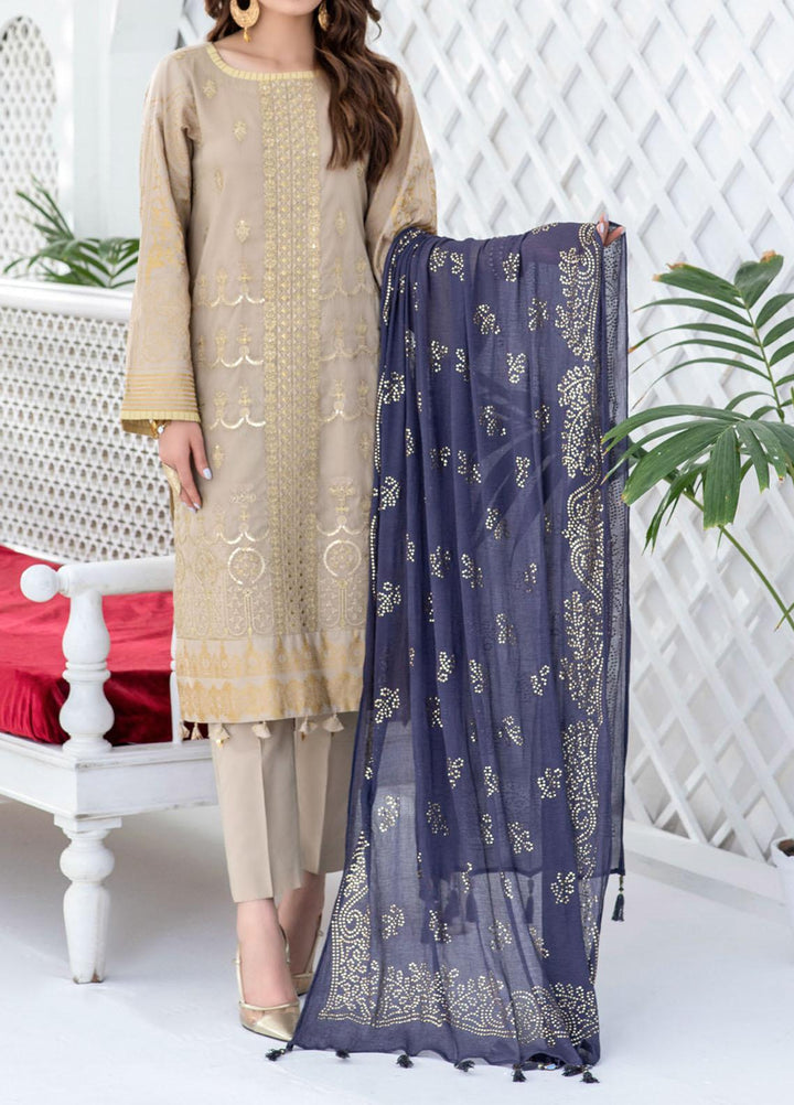 Oznur By Salitex Embroidered Lawn Suits Unstitched 3 Piece ST21O 00713 - Luxury Festive Collection
