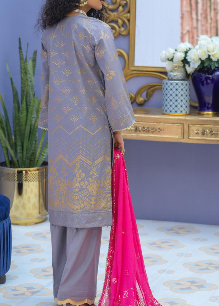 Oznur Mukesh By Salitex Embroidered Lawn Suits Unstitched 3 Piece ST22-OM2 WK-00996BUT - Summer Collection