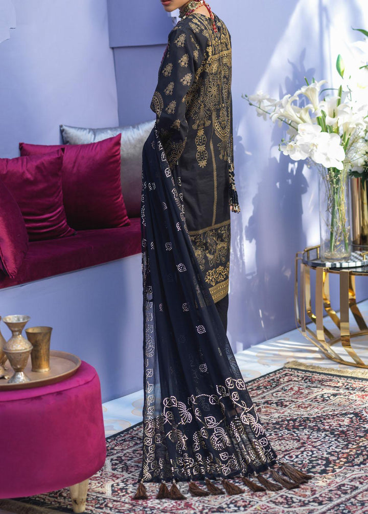 Oznur Mukesh By Salitex Embroidered Lawn Suits Unstitched 3 Piece ST22-OM2 WK-00999BUT - Summer Collection