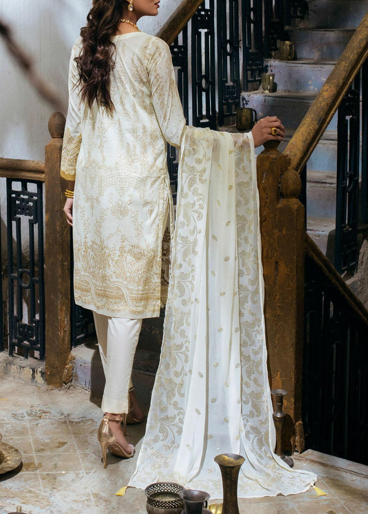 Oznur Mukesh By Salitex Embroidered Lawn Suits Unstitched 3 Piece ST22OM WK-00981UT - Summer Collection