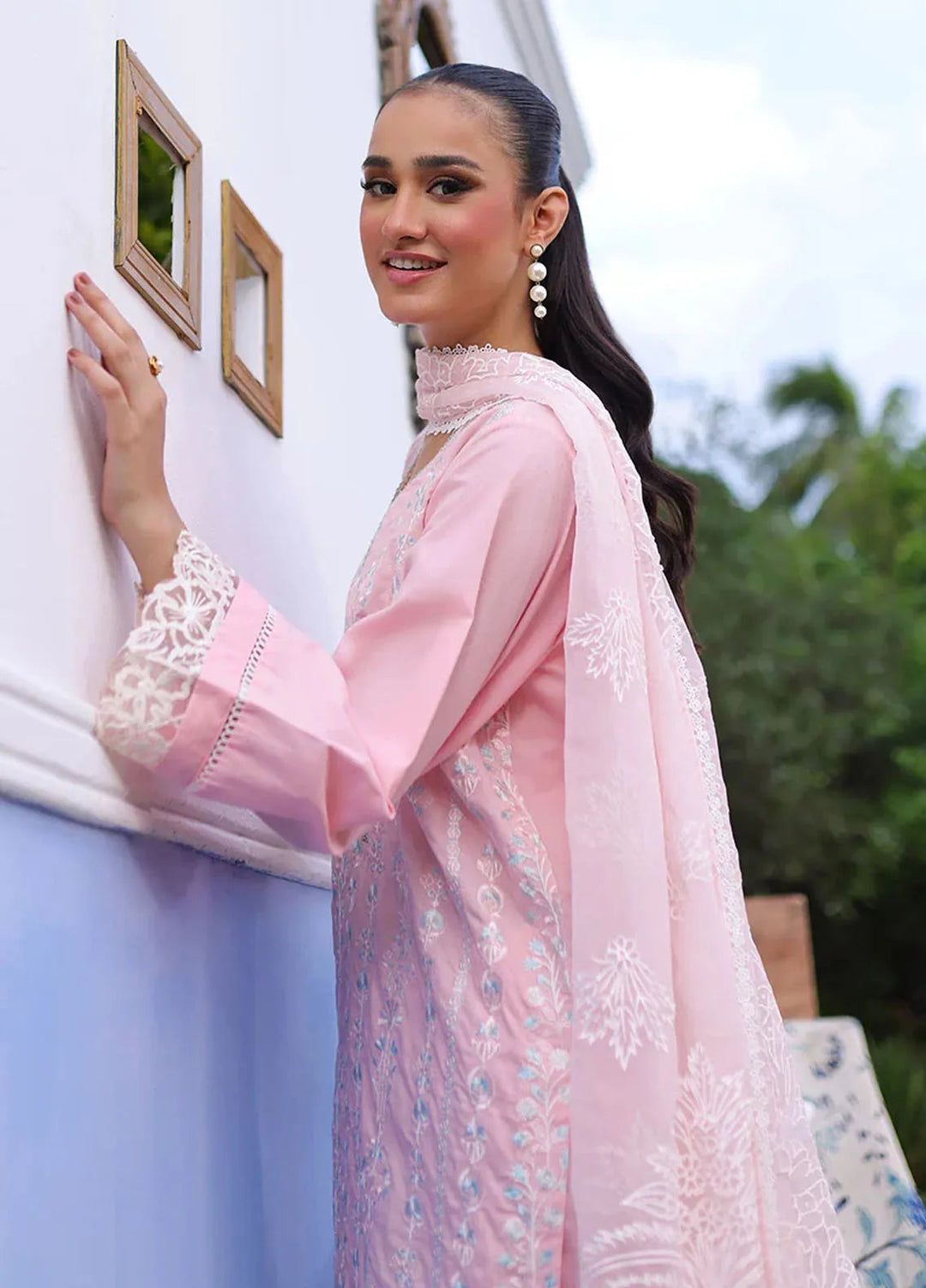 Salitex Pret Embroidered Cambric 3 Piece Suit WRS3BA24AL16