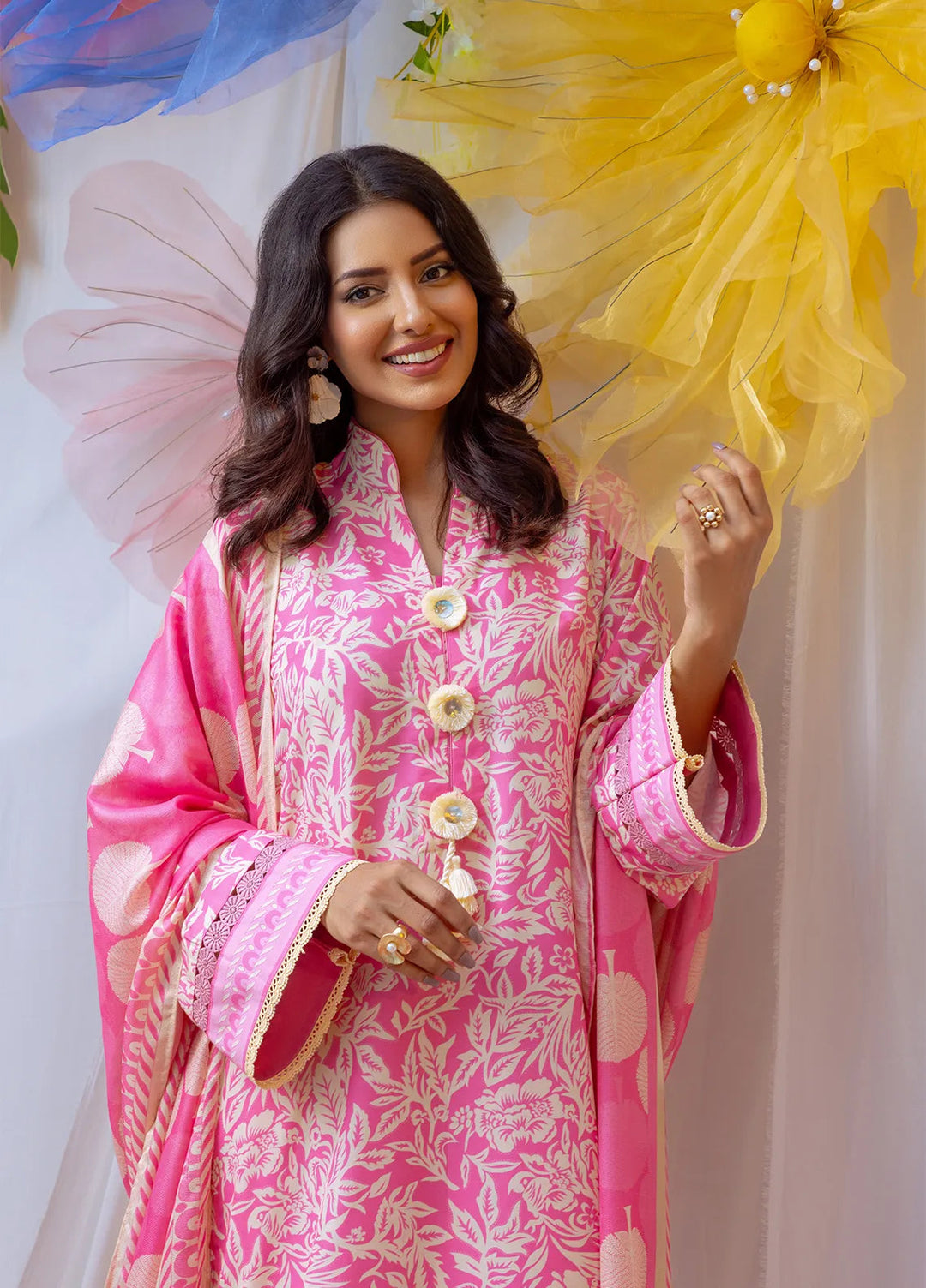 Salitex Printed Lawn Suits Unstitched 3 Piece SUNS24ASI003UT - Summer Collection