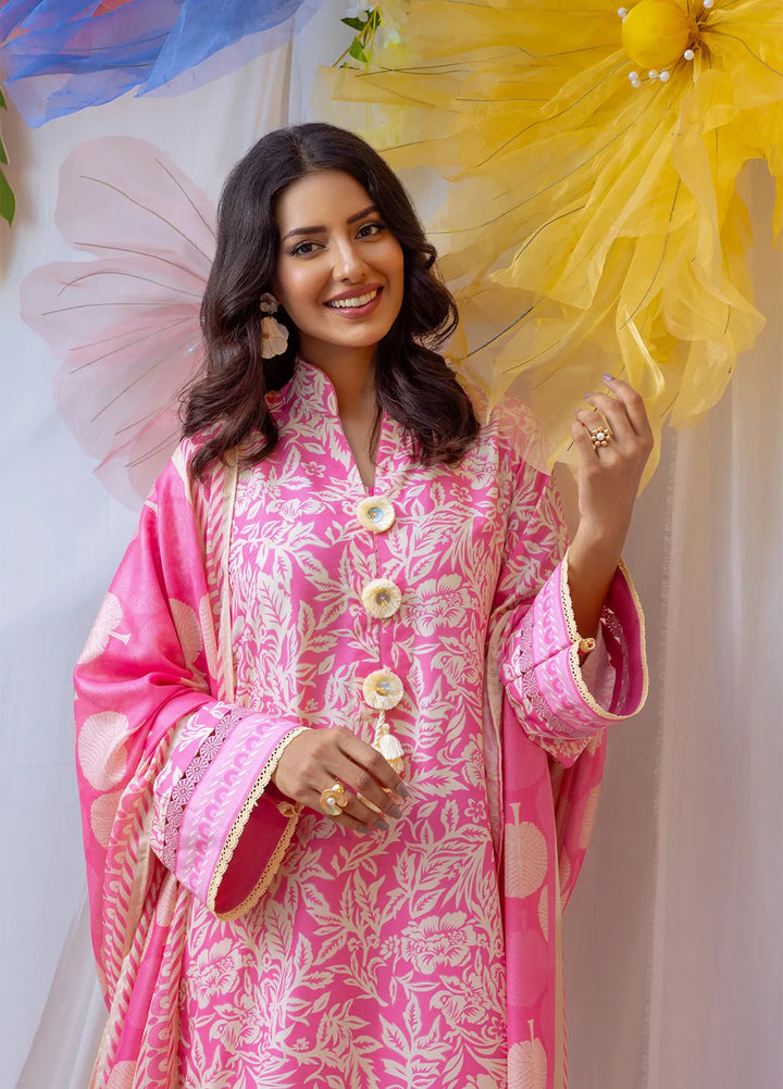 Salitex Printed Lawn Suits Unstitched 3 Piece SUNS24ASI003UT - Summer Collection