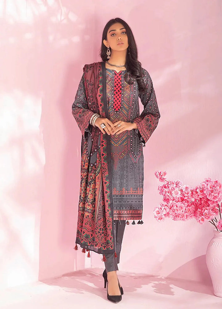 Salitex Printed Lawn Suits Unstitched 3 Piece IP-00068UT - Festive Collection