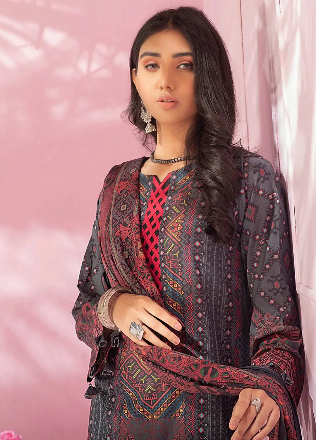 Salitex Printed Lawn Suits Unstitched 3 Piece IP-00068UT - Festive Collection