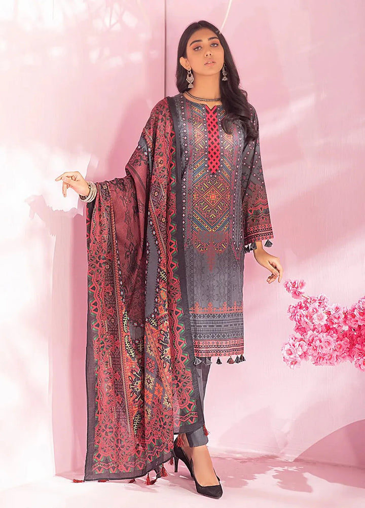 Salitex Printed Lawn Suits Unstitched 3 Piece IP-00068UT - Festive Collection