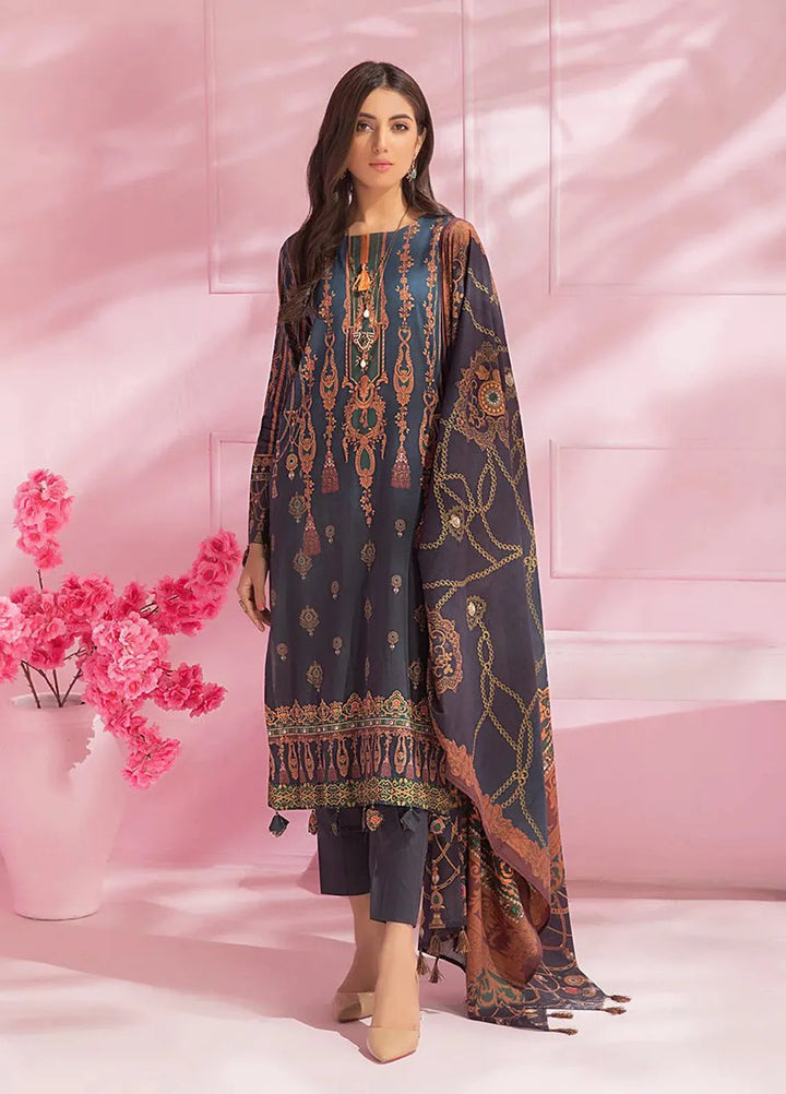 Salitex Printed Lawn Suits Unstitched 3 Piece IP-00071UT - Festive Collection
