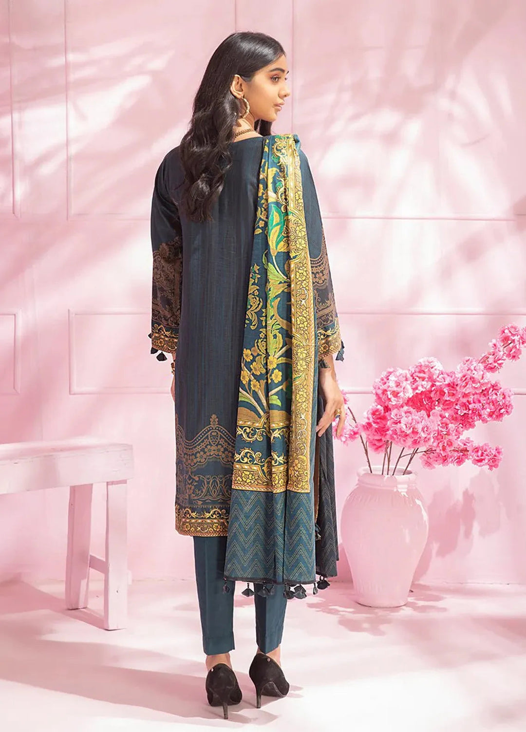 Salitex Printed Lawn Suits Unstitched 3 Piece IP-00077UT - Festive Collection