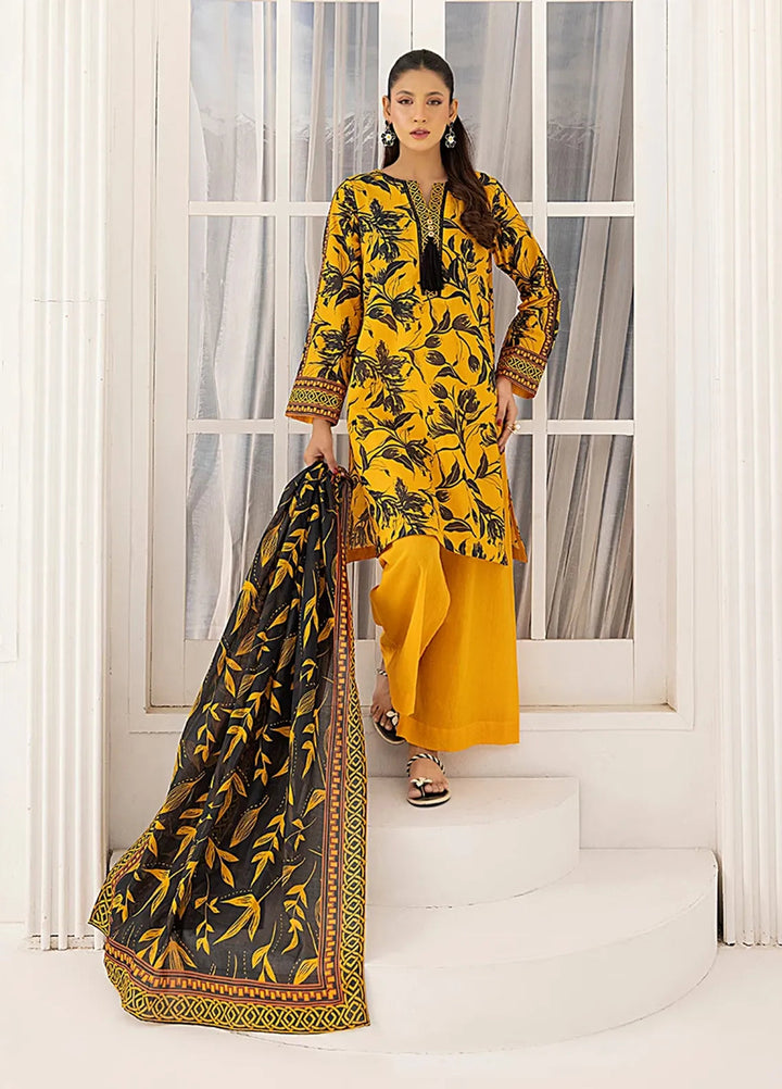 Salitex Printed Lawn Suits Unstitched 3 Piece SSW63UP061UT - Summer Collection