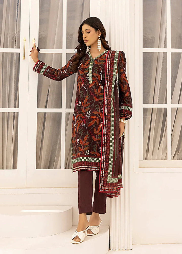 Salitex Printed Lawn Suits Unstitched 3 Piece SSW63UP066UT - Summer Collection