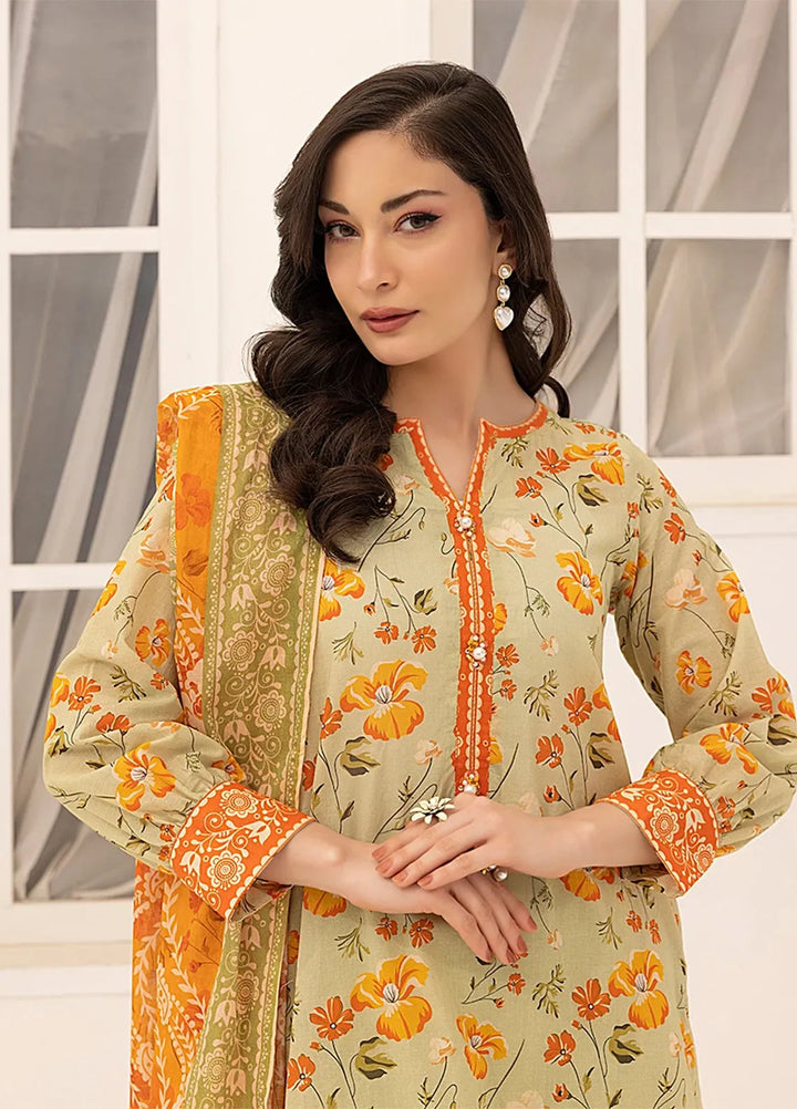 Salitex Printed Lawn Suits Unstitched 3 Piece SSW63UP069UT - Summer Collection