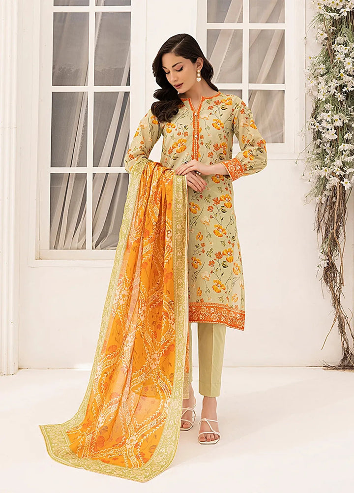 Salitex Printed Lawn Suits Unstitched 3 Piece SSW63UP069UT - Summer Collection