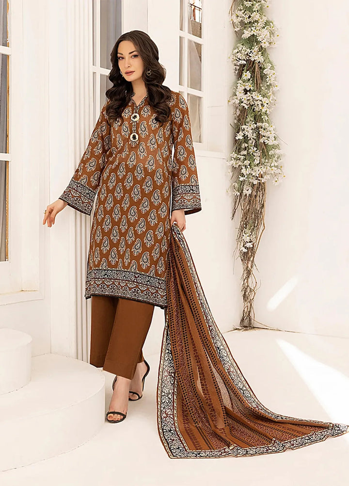 Salitex Printed Lawn Suits Unstitched 3 Piece SSW63UP071UT - Summer Collection