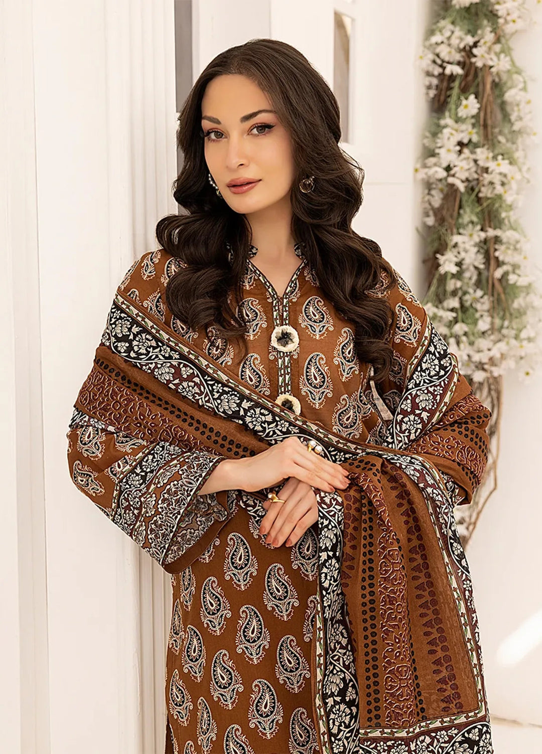 Salitex Printed Lawn Suits Unstitched 3 Piece SSW63UP071UT - Summer Collection