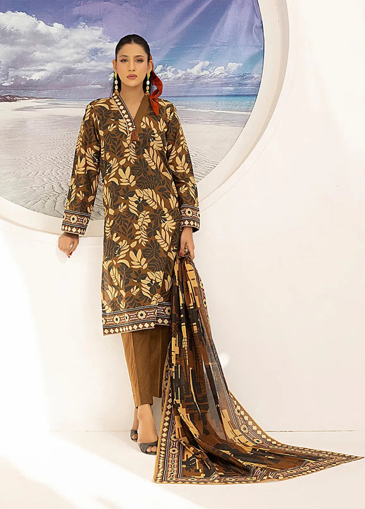 Salitex Printed Lawn Suits Unstitched 3 Piece SSW63UP077UT - Summer Collection