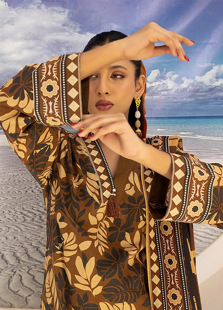 Salitex Printed Lawn Suits Unstitched 3 Piece SSW63UP077UT - Summer Collection