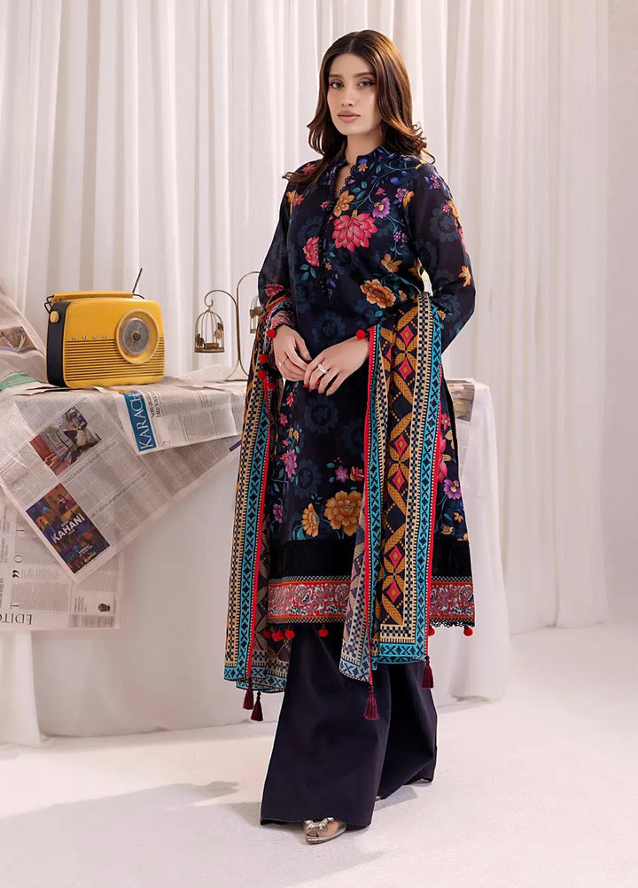 Salitex Printed Lawn Suits Unstitched 3 Piece SSW63UP131UT - Summer Collection