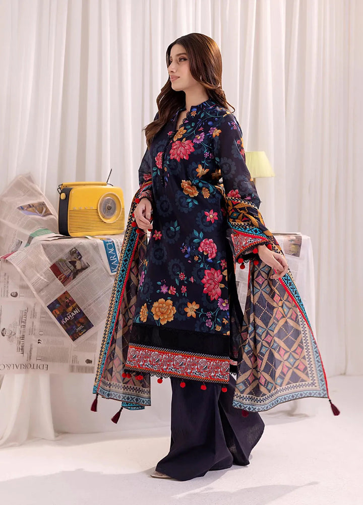 Salitex Printed Lawn Suits Unstitched 3 Piece SSW63UP131UT - Summer Collection