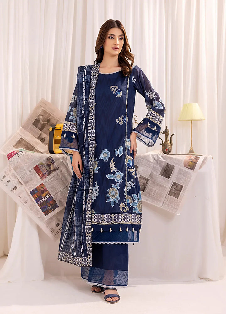 Salitex Printed Lawn Suits Unstitched 3 Piece SSW63UP133UT - Summer Collection