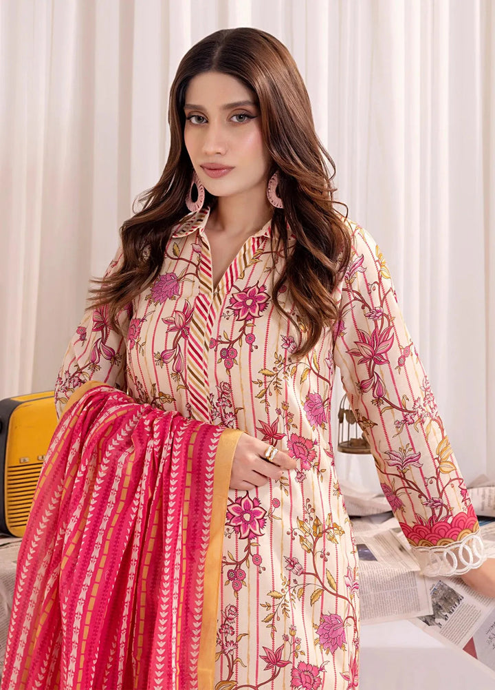 Salitex Printed Lawn Suits Unstitched 3 Piece SSW63UP138UT - Summer Collection