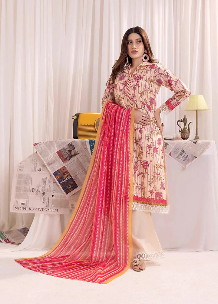 Salitex Printed Lawn Suits Unstitched 3 Piece SSW63UP138UT - Summer Collection