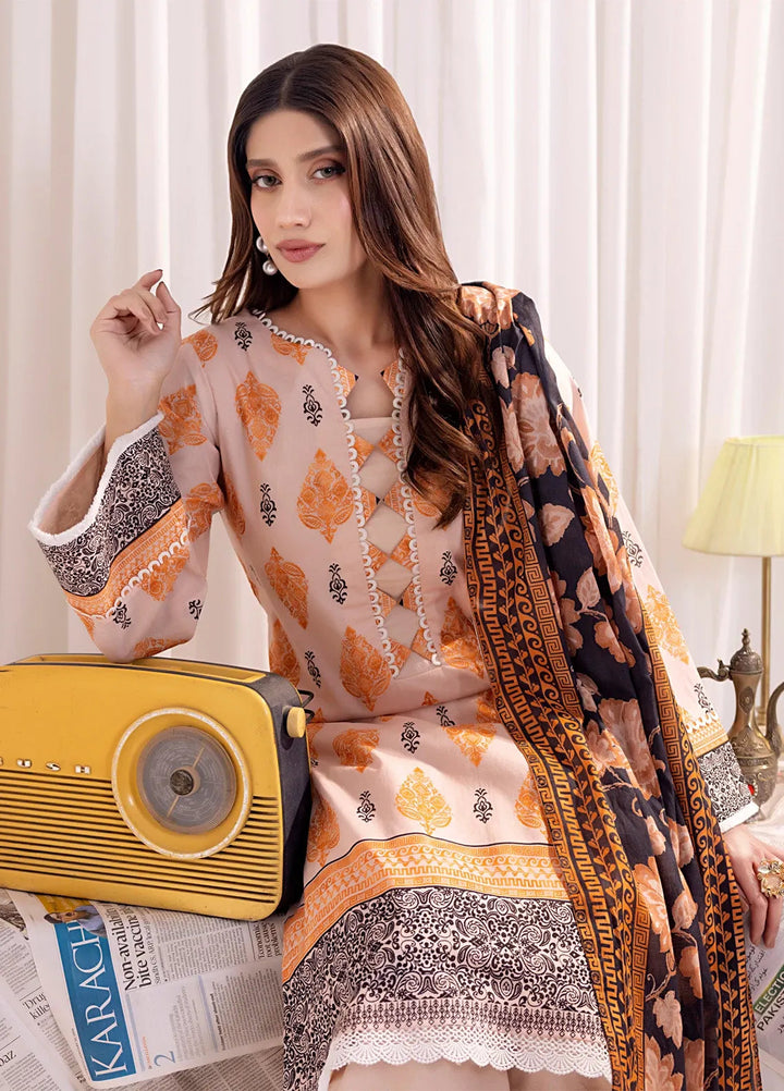 Salitex Printed Lawn Suits Unstitched 3 Piece SSW63UP139UT - Summer Collection