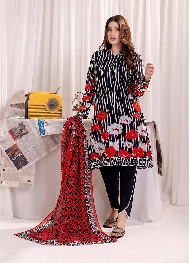 Salitex Printed Lawn Suits Unstitched 3 Piece SSW63UP146UT - Summer Collection