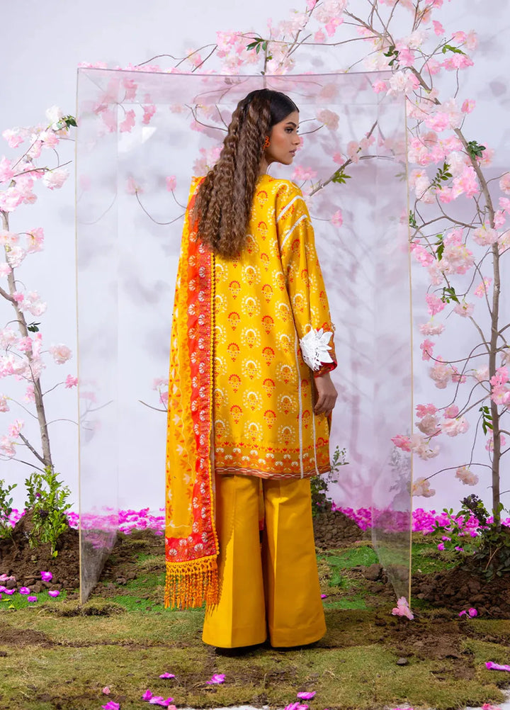 Salitex Printed Silk Lawn Suits Unstitched 3 Piece WUS3BS24SI11UT - Festive Collection