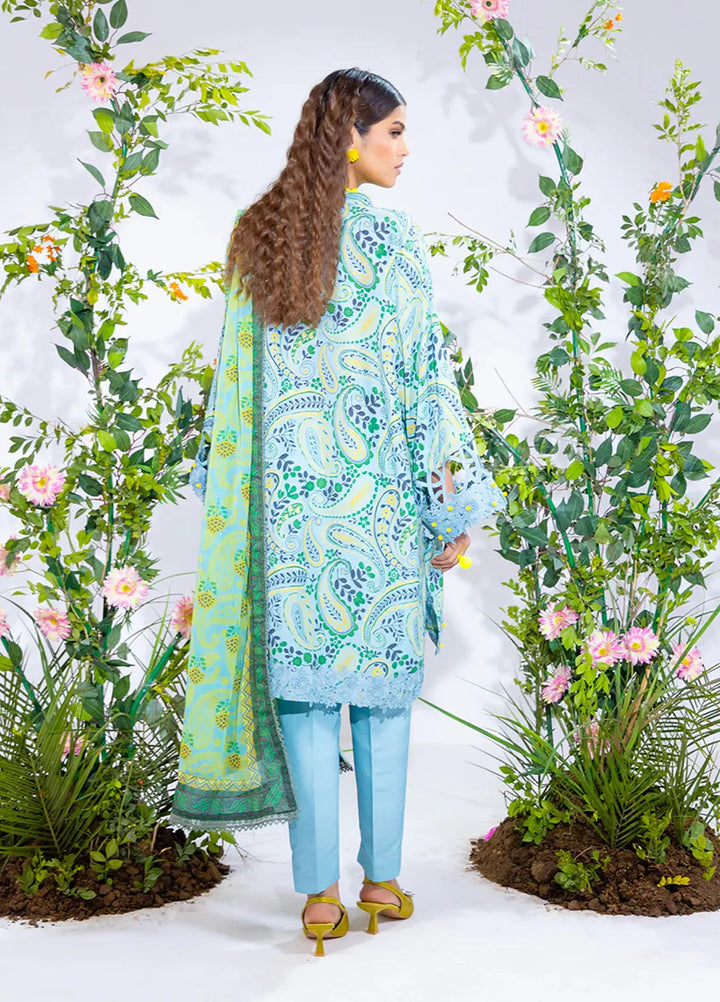 Salitex Printed Silk Lawn Suits Unstitched 3 Piece WUS3BS24SI13UT - Festive Collection