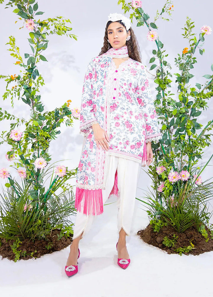 Salitex Printed Silk Lawn Suits Unstitched 3 Piece WUS3BS24SI15UT - Festive Collection