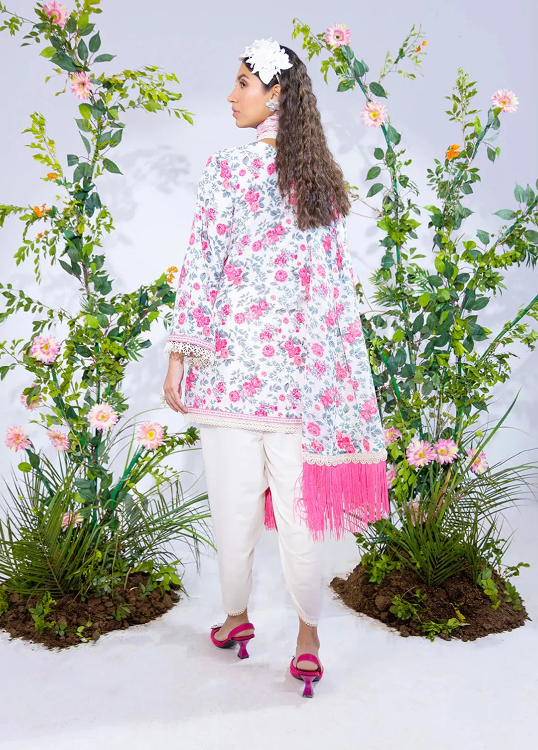 Salitex Printed Silk Lawn Suits Unstitched 3 Piece WUS3BS24SI15UT - Festive Collection