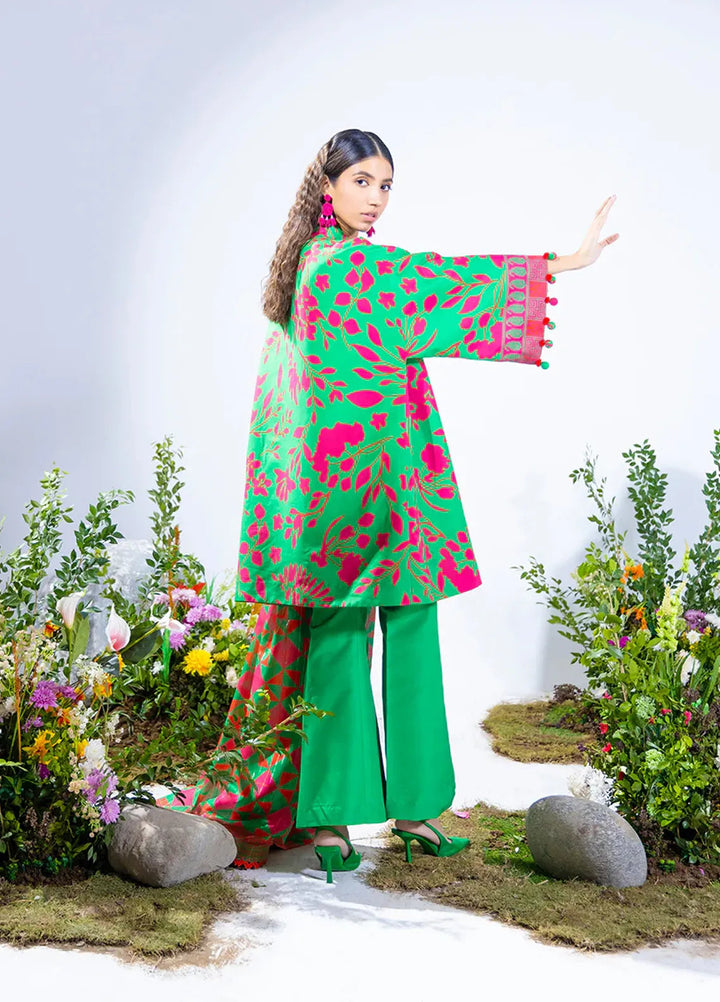 Salitex Printed Silk Lawn Suits Unstitched 3 Piece WUS3BS24SI4UT - Festive Collection