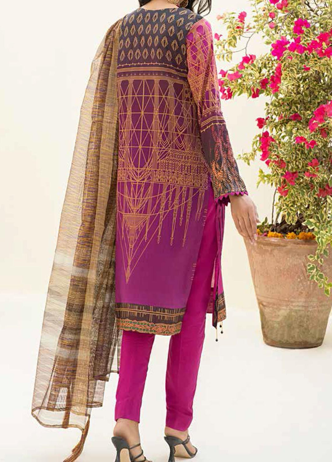 Salitex Embroidered Lawn Suits Unstitched 3 Piece SL21SF WK-00779 - Festive Collection