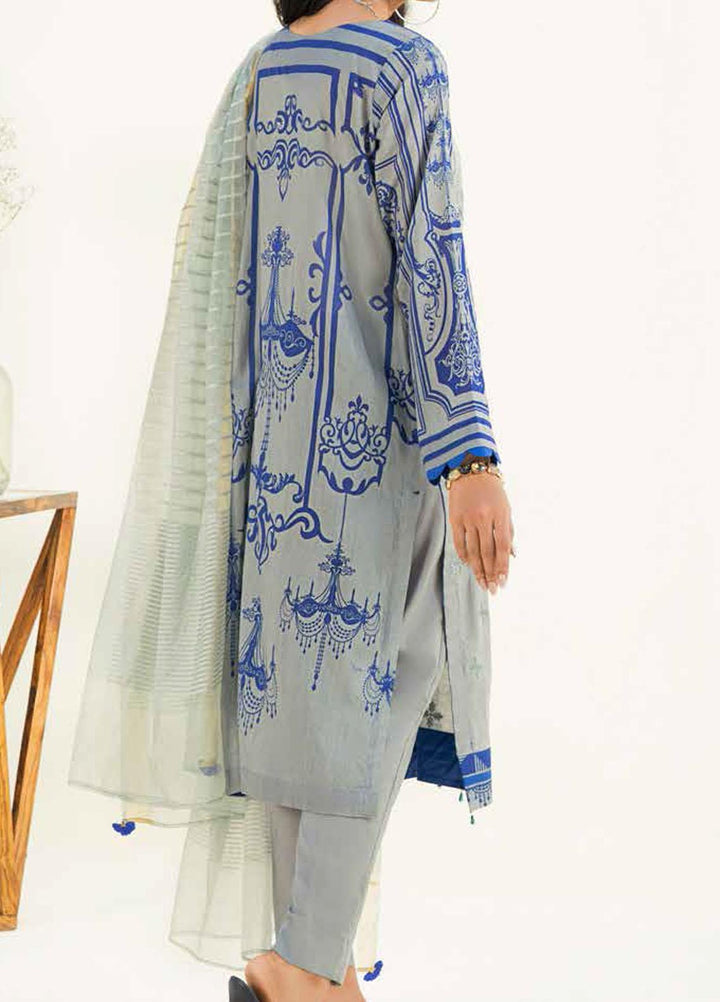 Salitex Embroidered Lawn Suits Unstitched 3 Piece SL21SF WK-00781 - Festive Collection