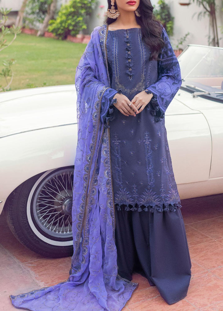 Shades of Festive By Salitex Embroidered Lawn Suits Unstitched 3 Piece ST22SF WK-01024UT - Eid Collection