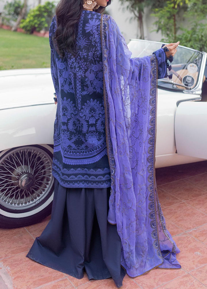 Shades of Festive By Salitex Embroidered Lawn Suits Unstitched 3 Piece ST22SF WK-01024UT - Eid Collection