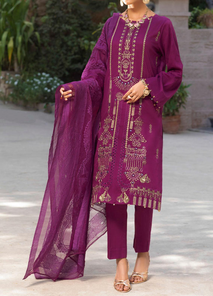 Salitex Embroidered Jacquard Suits Unstitched 3 Piece ST21SJ 00735 - Summer Collection