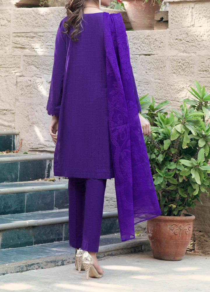 Salitex Embroidered Jacquard Suits Unstitched 3 Piece ST21SJ 00744 - Summer Collection