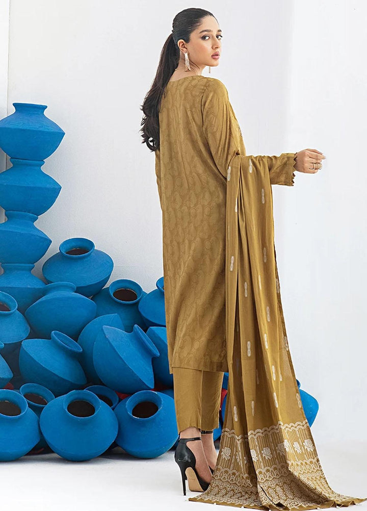 Salitex Embroidered Jacquard Suits Unstitched 3 Piece SL21SS WK-00761 - Winter Collection