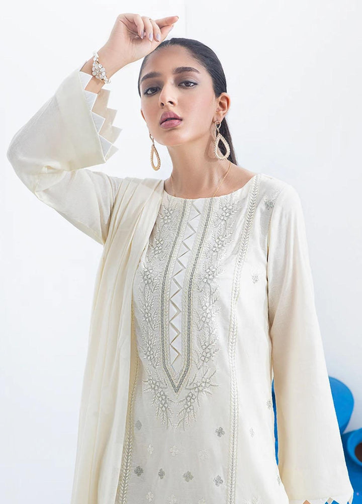 Salitex Embroidered Jacquard Suits Unstitched 3 Piece SL21SS WK-00769 - Winter Collection