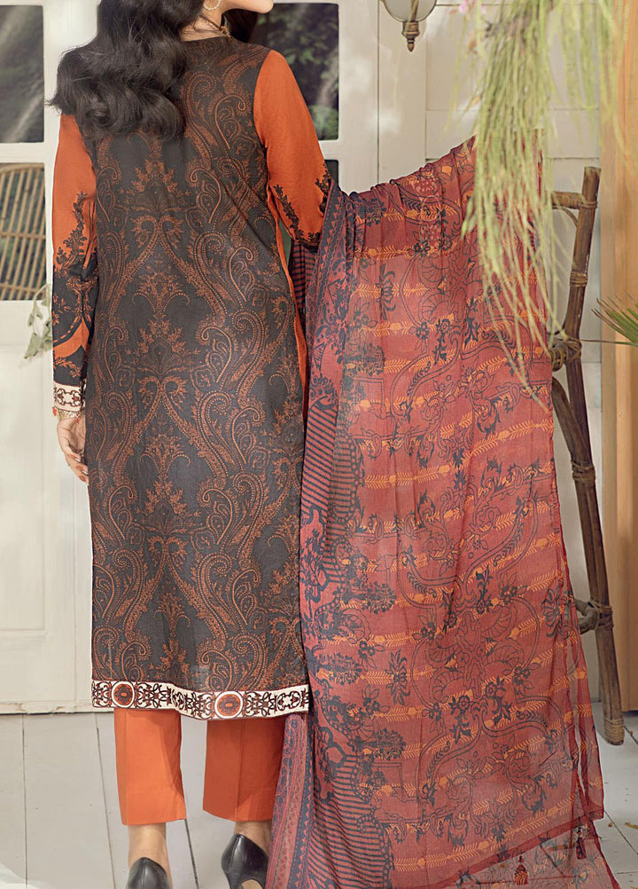 Salitex Embroidered Lawn Suits Unstitched 3 Piece ST21SK WK-00539-B - Summer Collection