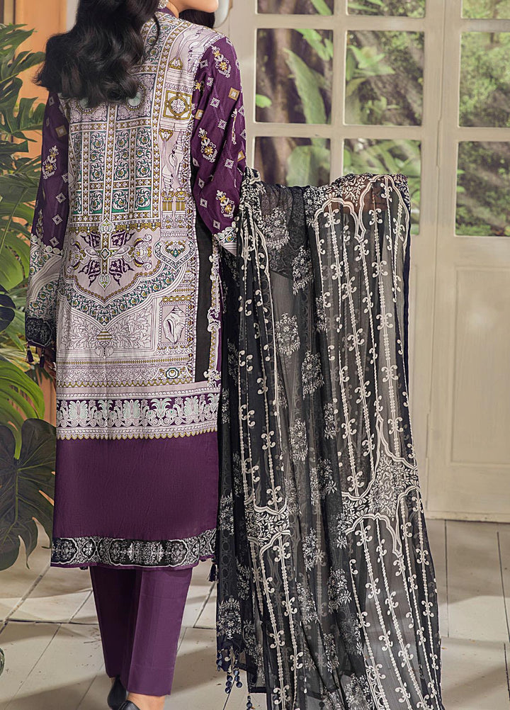 Salitex Embroidered Lawn Suits Unstitched 3 Piece ST21SK WK-00540-A - Summer Collection