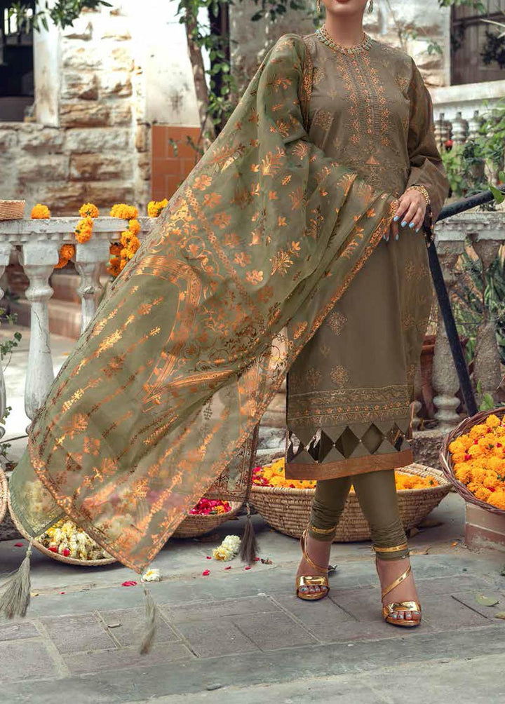 Singhar Khas By Salitex Embroidered Lawn Suits Unstitched 3 Piece ST22SK WK-01027B - Eid Collection