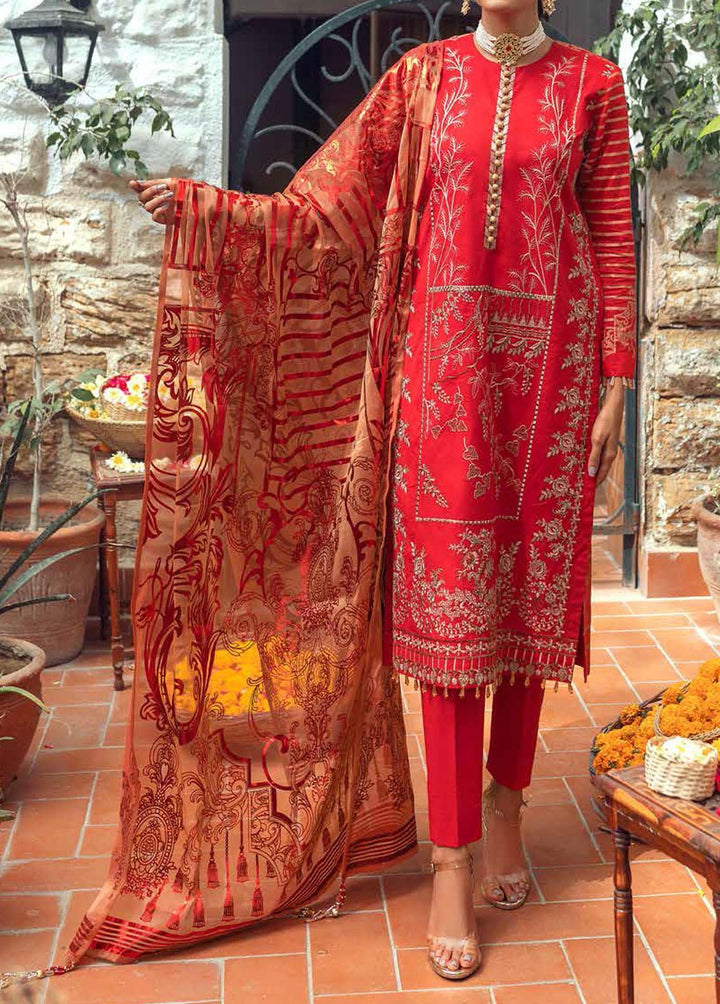 Singhar Khas By Salitex Embroidered Lawn Suits Unstitched 3 Piece ST22SK WK-01028A - Eid Collection