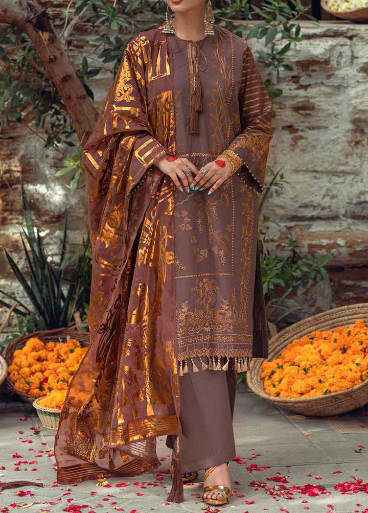 Singhar Khas By Salitex Embroidered Lawn Suits Unstitched 3 Piece ST22SK WK-01028B - Eid Collection